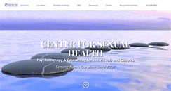 Desktop Screenshot of centerforsexualhealth.com